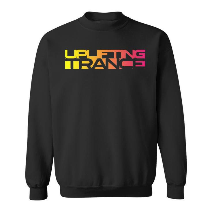 Uplifting Trance Negative Space Remix Sweatshirt