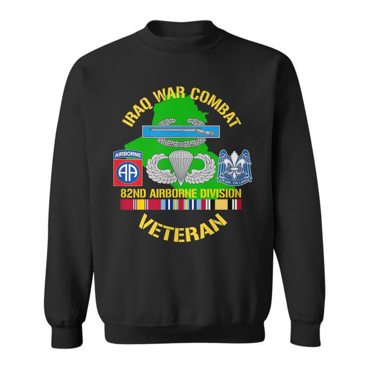 Us Army 82Nd Airborne Division Iraq War Oif Combat Veteran  Sweatshirt