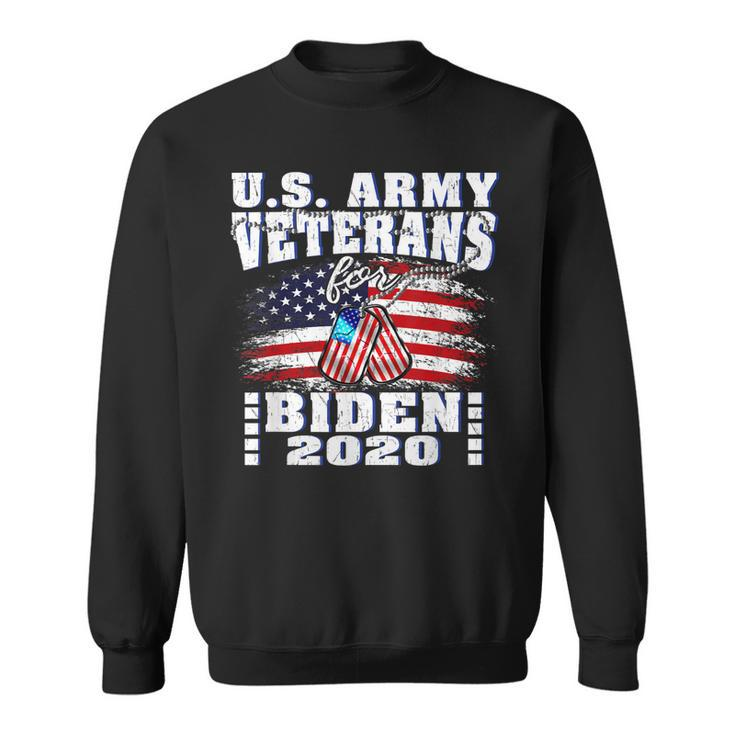Us Army Veterans For Biden Vote Joe Biden 2020 Antitrump  Sweatshirt