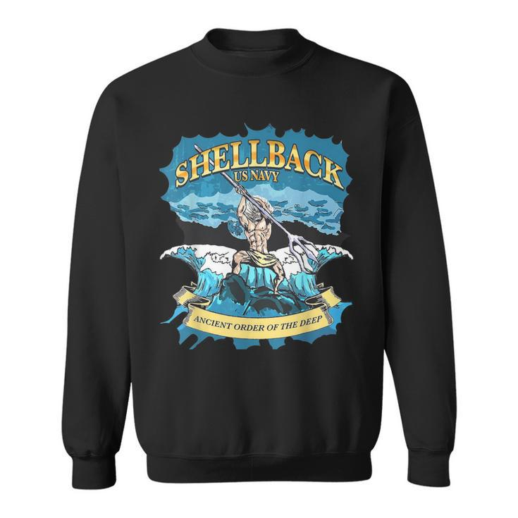 Us Navy Shellback  Navy Veteran   Sweatshirt