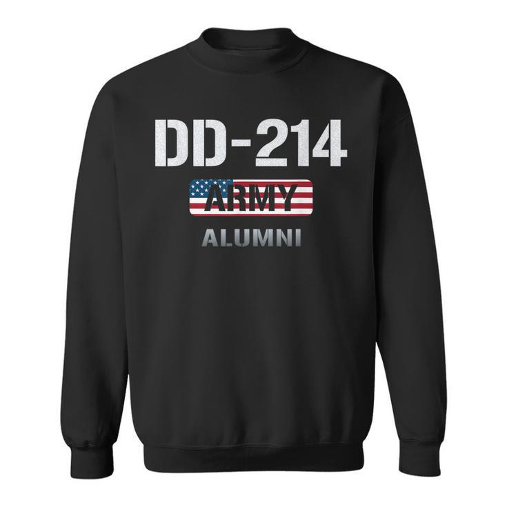 Usa Flag Dd214 Us Army Veteran Alumni Vintage  Sweatshirt
