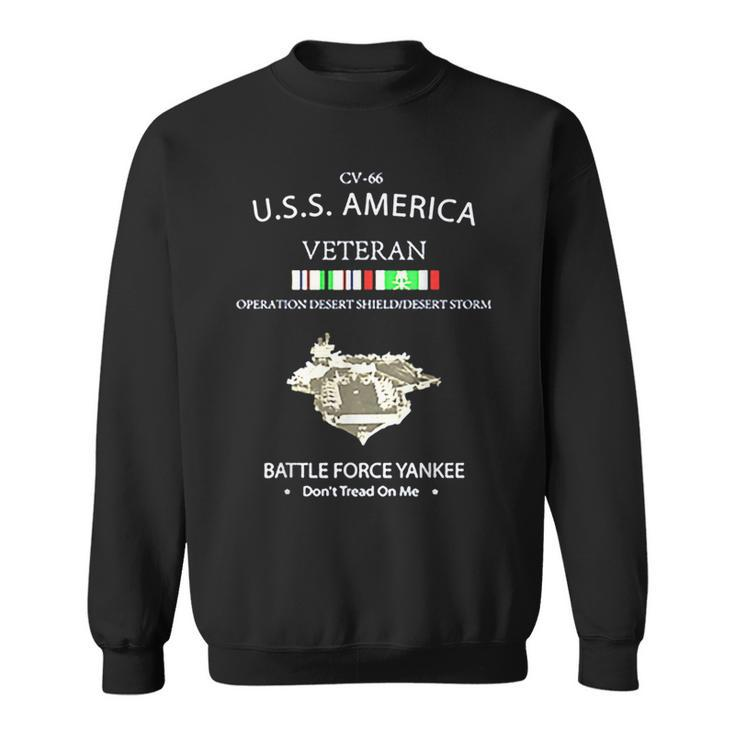 Uss America Desert Storm Veteran Sweatshirt