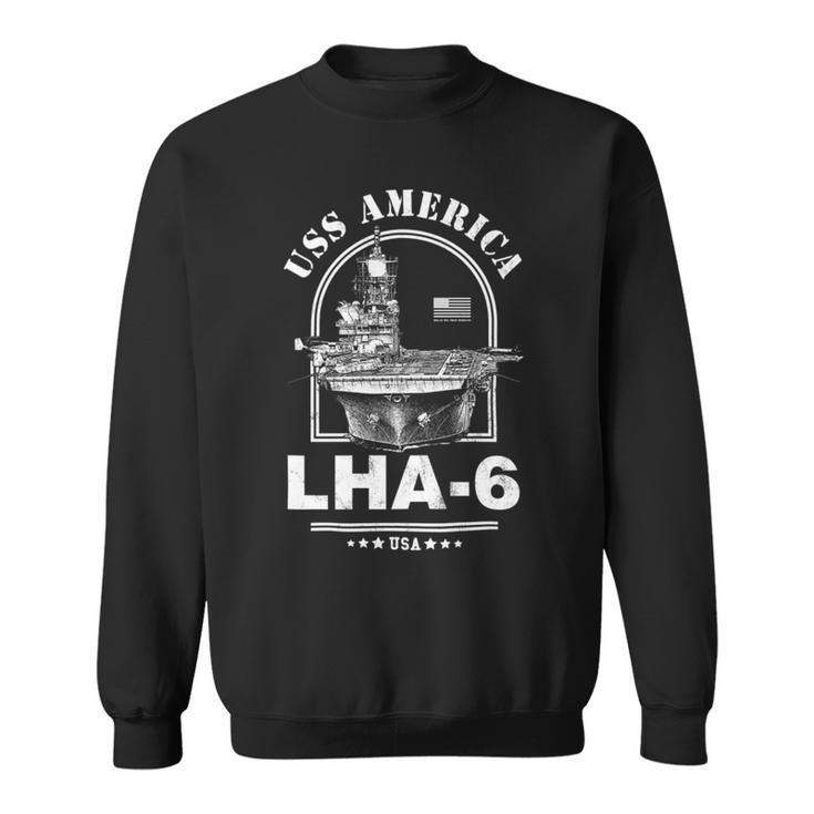 Uss America Lha-6 Sweatshirt