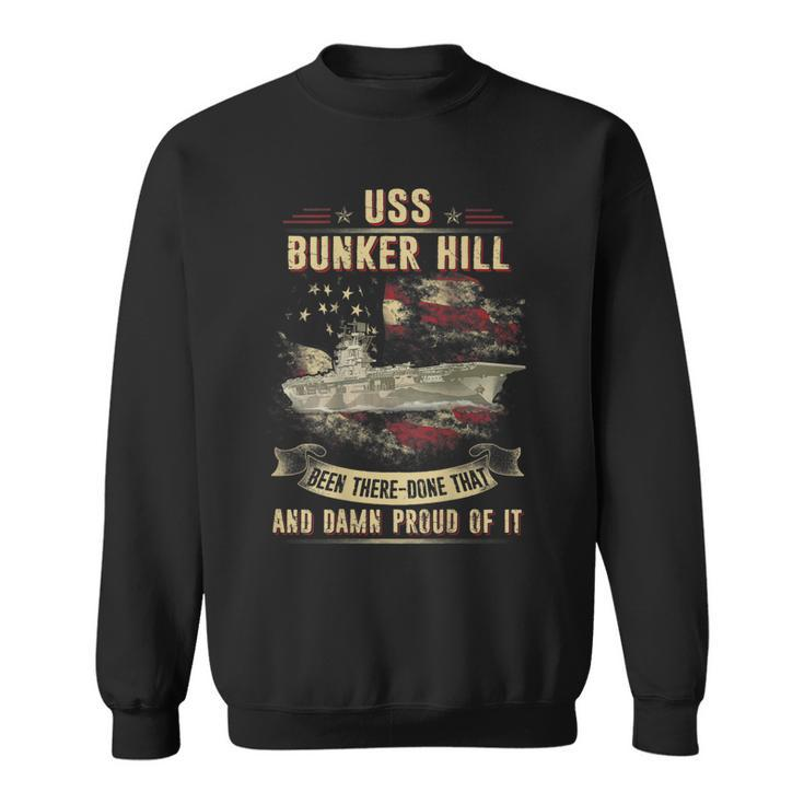 Uss Bunker Hill Cv17 Sweatshirt