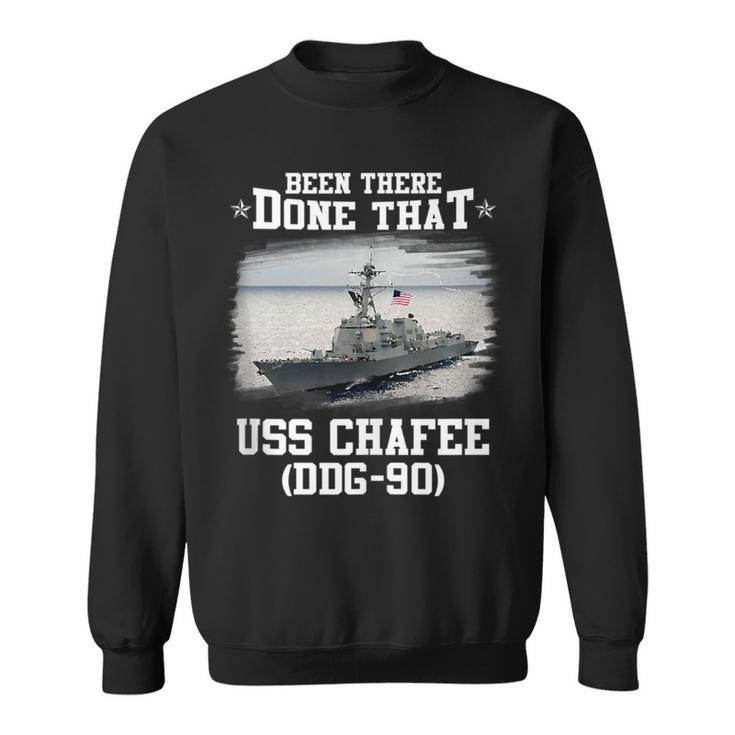 Uss Chafee Ddg-90 Destroyer Class Veterans Day Father Day  Sweatshirt