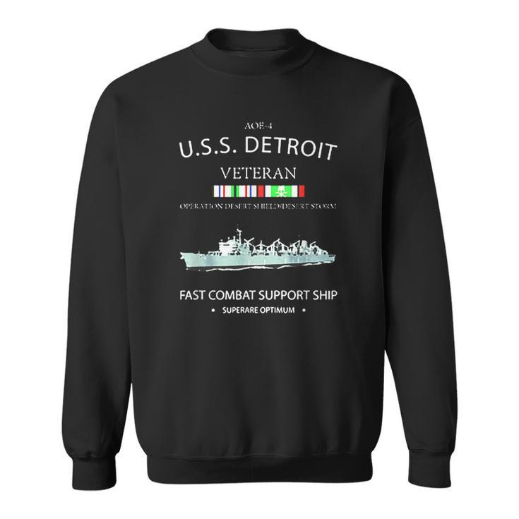 Uss Detroit Veteran  Sweatshirt