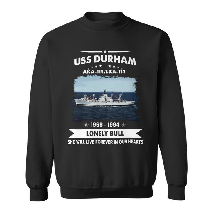 Uss Durham Lka 114 Sweatshirt