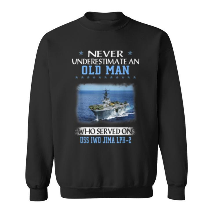 Uss Iwo Jima Lph2   Sweatshirt