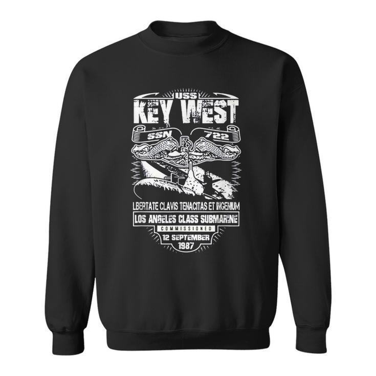 Uss Key West Ssn722  Sweatshirt