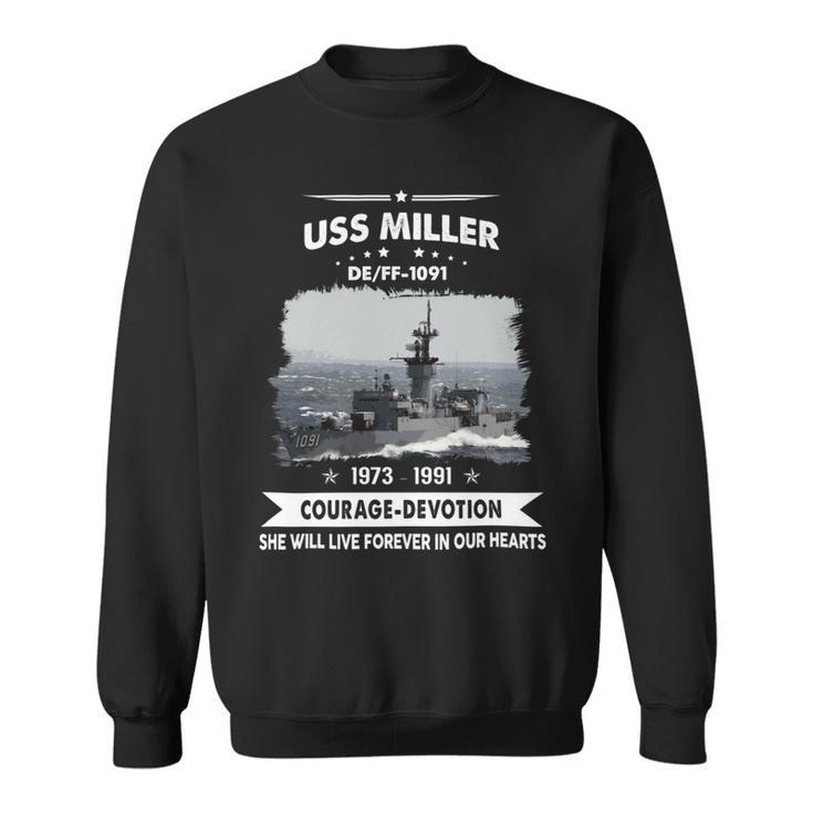 Uss Miller Ff 1091 Sweatshirt