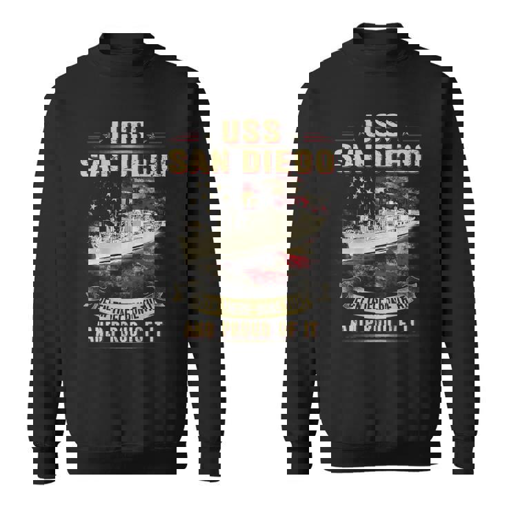 Uss San Diego Afs6  Sweatshirt