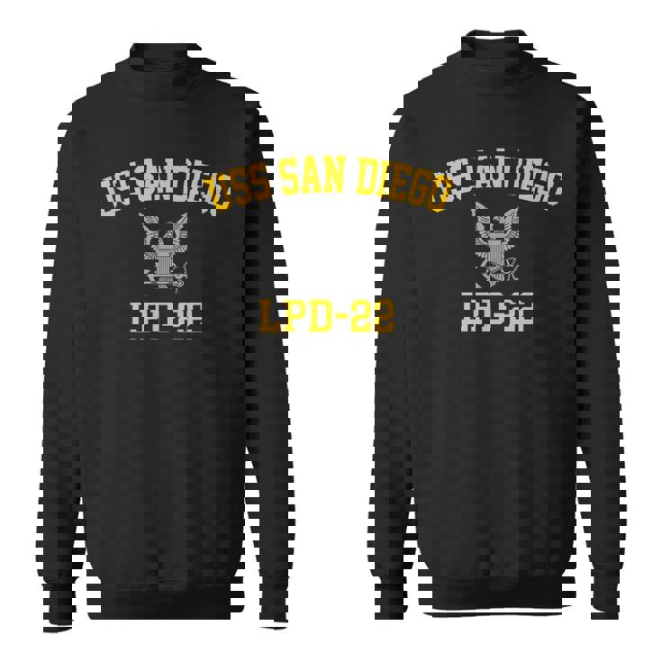 Uss San Diego Lpd22 Sweatshirt