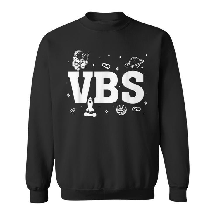 Vbs Crew Vacation Bible School 2023 Space  Sweatshirt