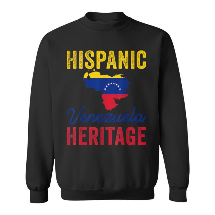 Venezuela Flag Hispanic Heritage Month Great Venezuela Pride Sweatshirt