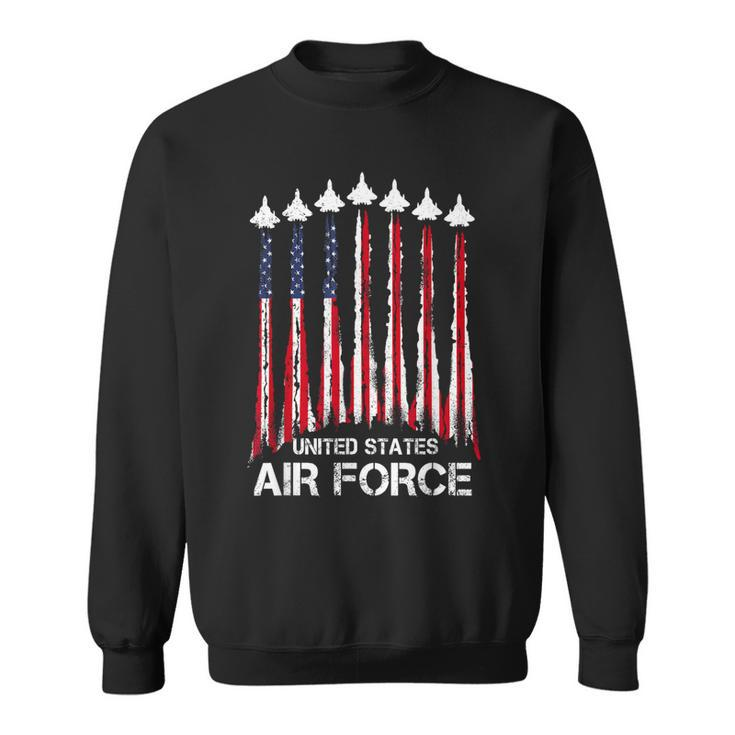 Veteran  Air Force United States Patriotic 4Th Of July  Sweatshirt
