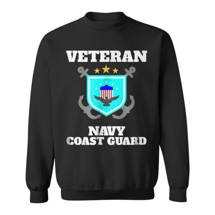 Veteran Navy Coast Guard Veteran Funny Gifts Sweatshirt