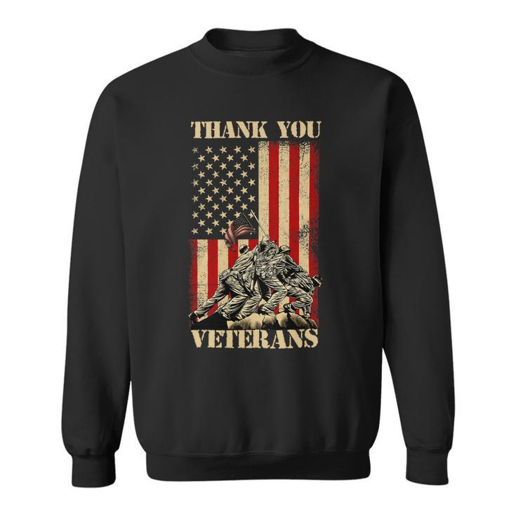 Veteran Vets Thank You Veterans Shirts Proud Veteran Day Dad Grandpa 341 Veterans Sweatshirt