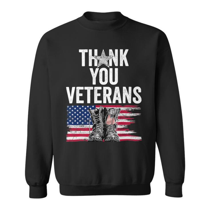 Veteran Vets Thank You Veterans Shirts Proud Veteran Day Dad Grandpa 344 Veterans Sweatshirt