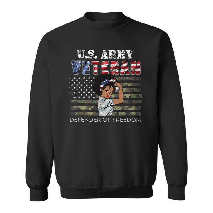 Veteran Vets Us Army Veteran Defender Of Freedom Gift For Veterans Day Veterans Sweatshirt