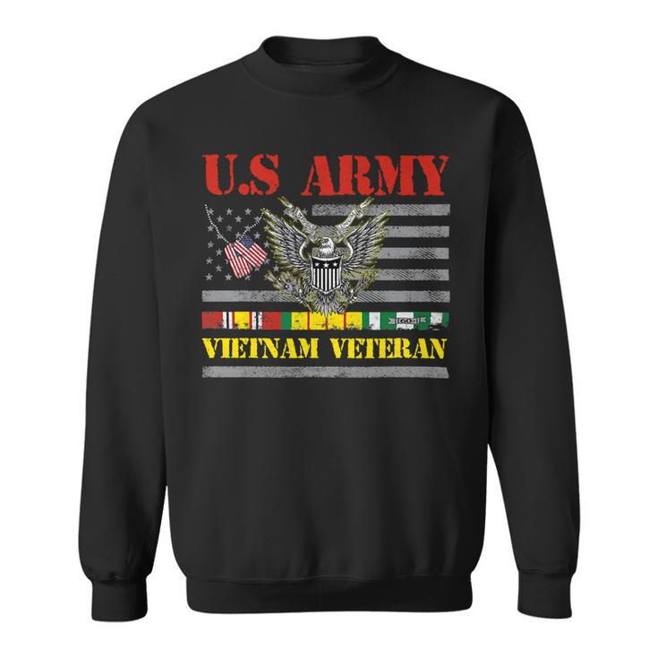 Veteran Vets US Army Vietnam Veteran Vietnam War Veterans Day 183 Veterans Sweatshirt