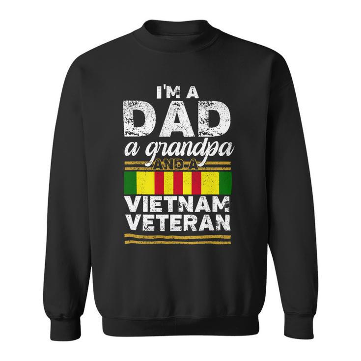 Veteran Vets Vintage Dad Grandpa Vietnam Veteran Shirt Funny Men Gifts Veterans Sweatshirt