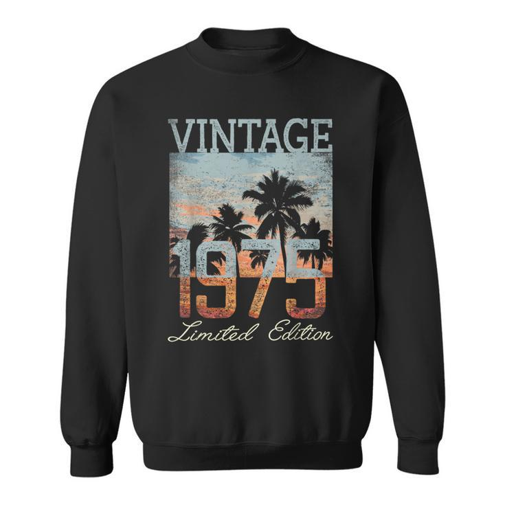 Vintage 1975 Limited Edition 48Th Birthday 48 Year Old Sweatshirt