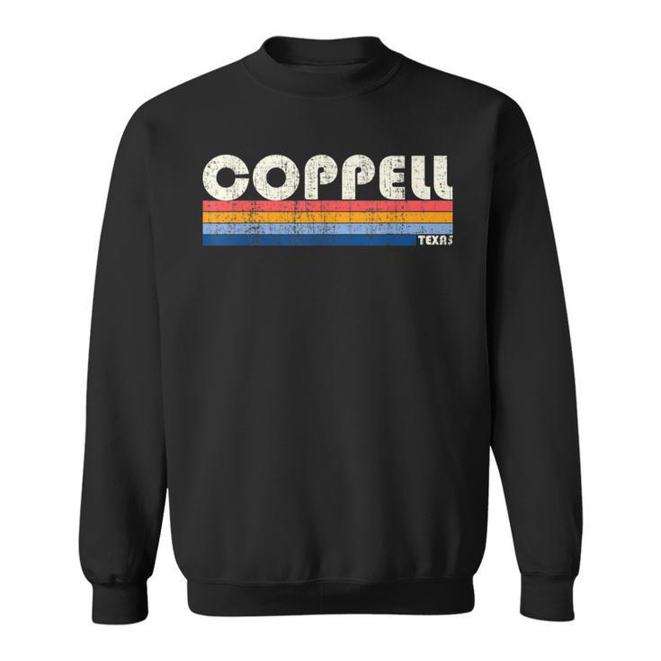 Vintage 70S 80S Style Coppell Tx Sweatshirt