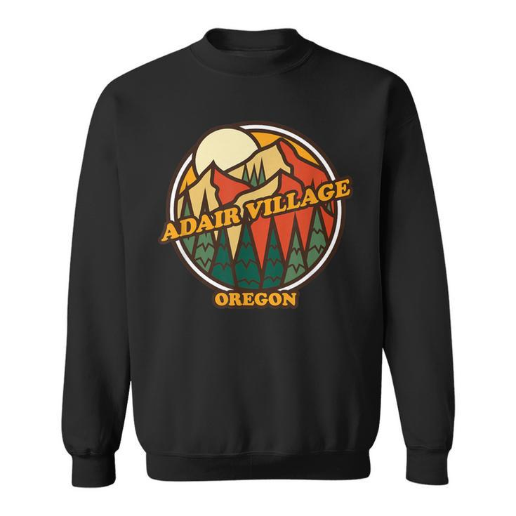 Vintage Adair Village Oregon Mountain Hiking Souvenir Sweatshirt