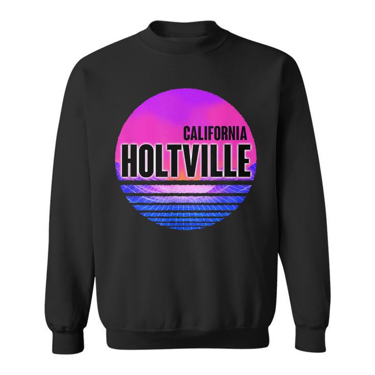 Vintage Holtville Vaporwave California Sweatshirt