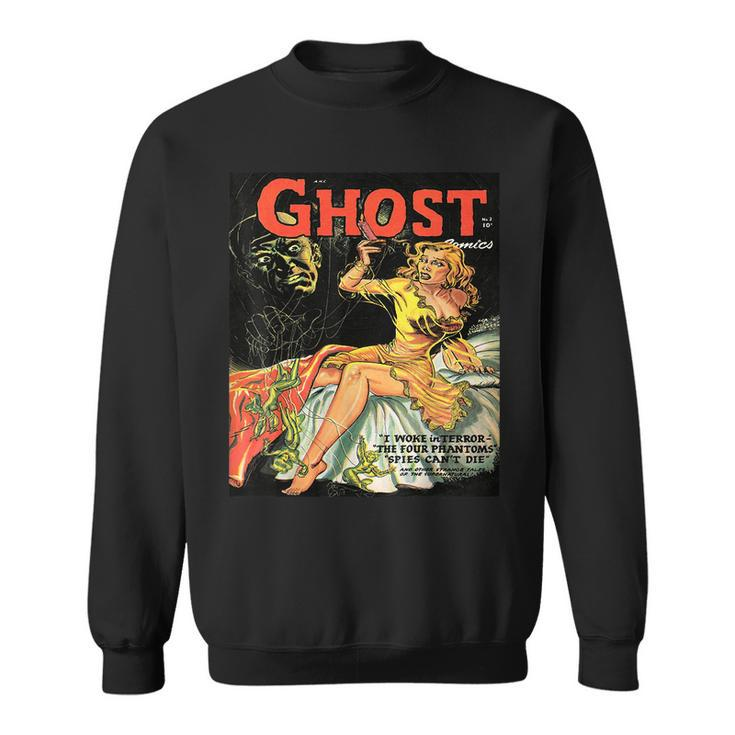 Vintage Horror Comic Cover Horror Sweatshirt