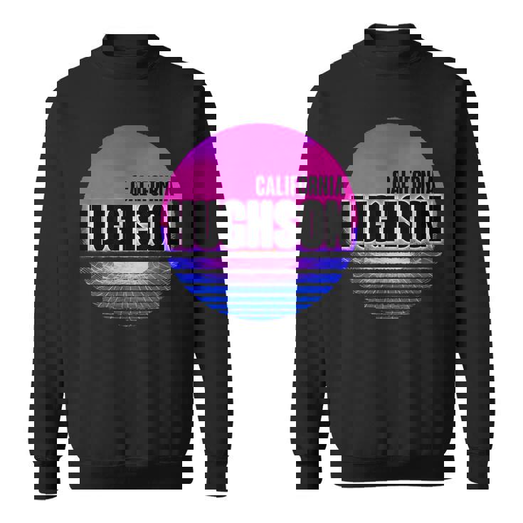 Vintage Hughson Vaporwave California Sweatshirt