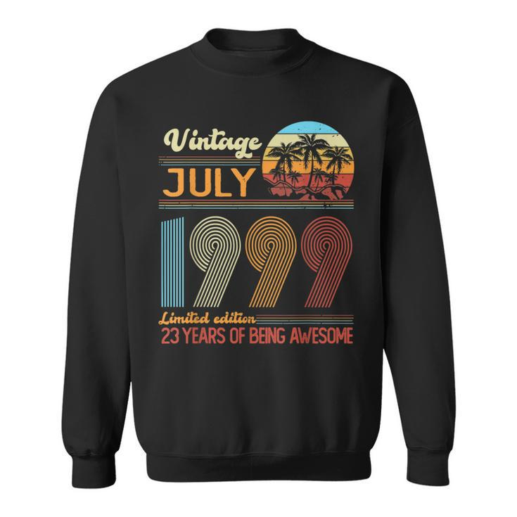 Vintage Limited Edition Birthday Decoration July 1999 Sweatshirt