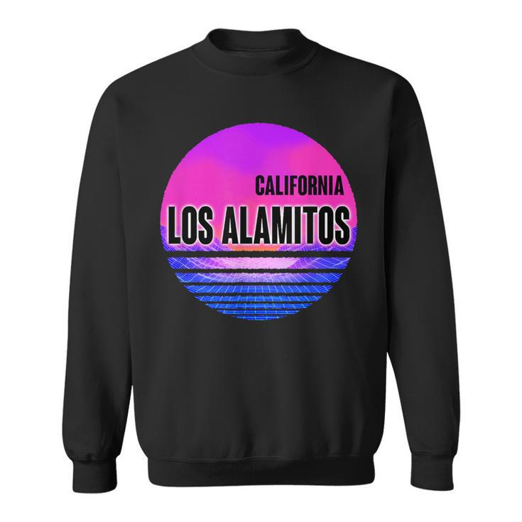 Vintage Los Alamitos Vaporwave California Sweatshirt