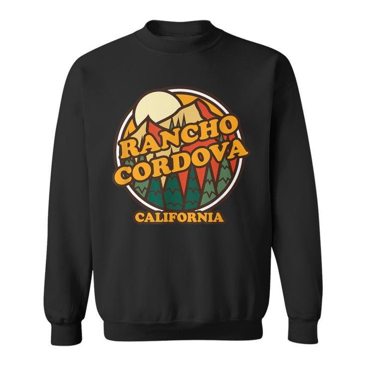 Vintage Rancho Cordova California Mountain Hiking Souvenir Sweatshirt
