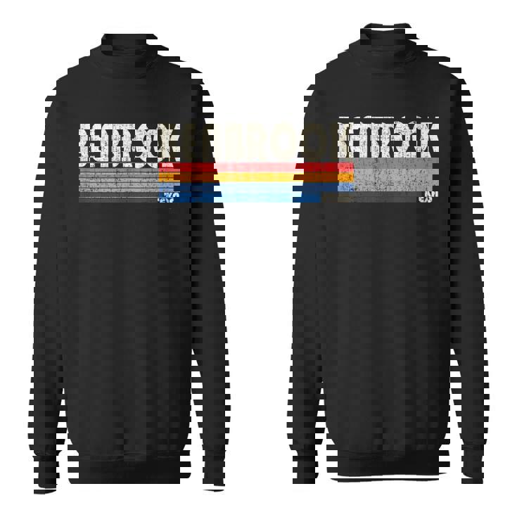 Vintage Retro 70S 80S Style Hometown Of Benbrook Tx Sweatshirt