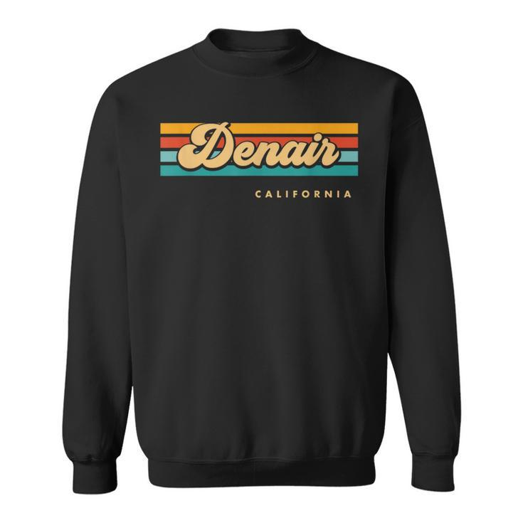 Vintage Sunset Stripes Denair California Sweatshirt