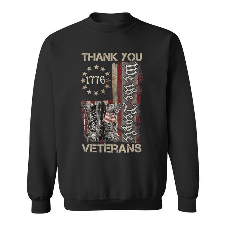 We The People Thank You Veterans Shirts 1776 Usa Flag 359 Sweatshirt
