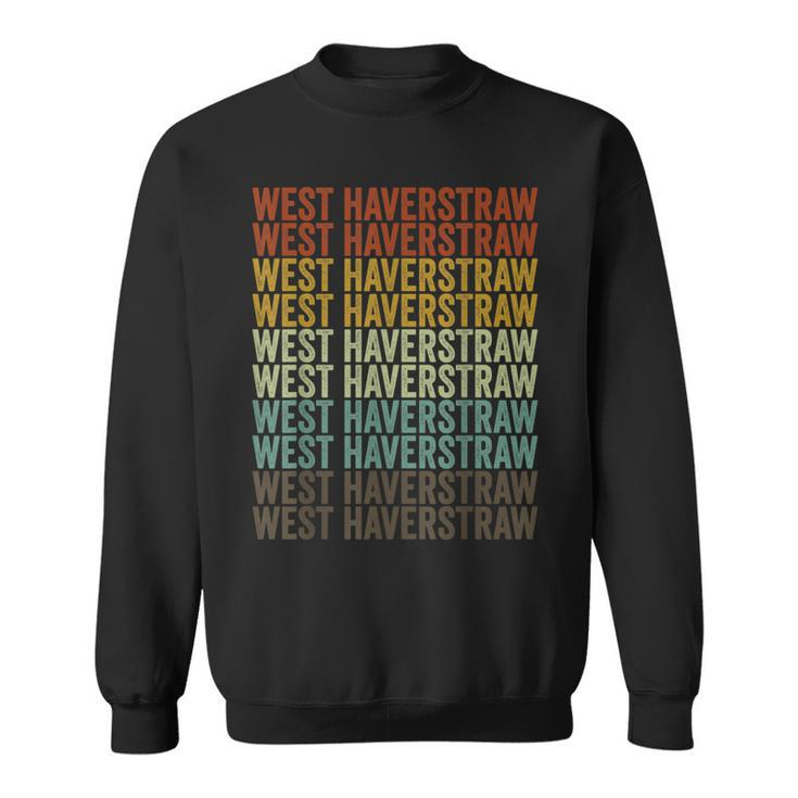 West Haverstraw City Retro Sweatshirt