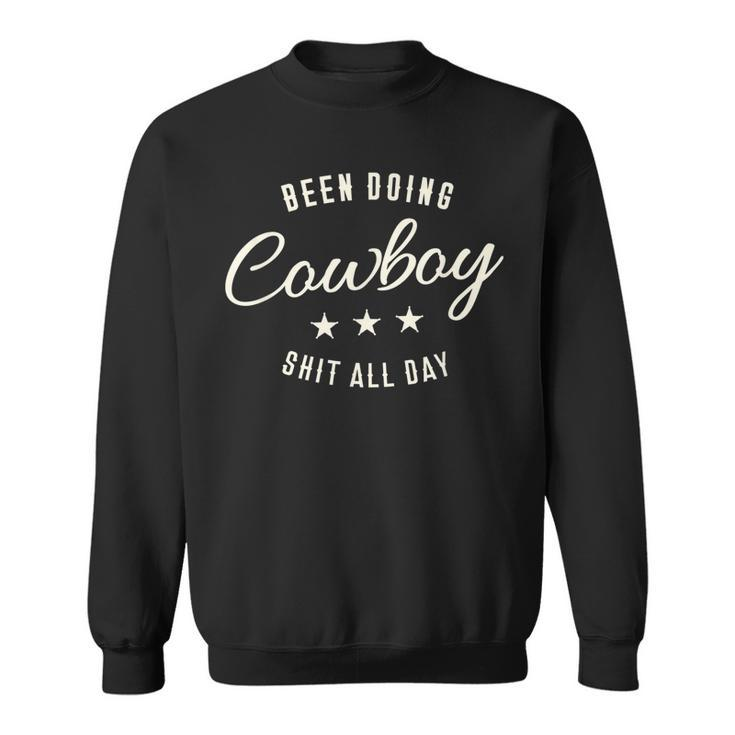 Western Cowboy Cowgirl Gift Sweatshirt