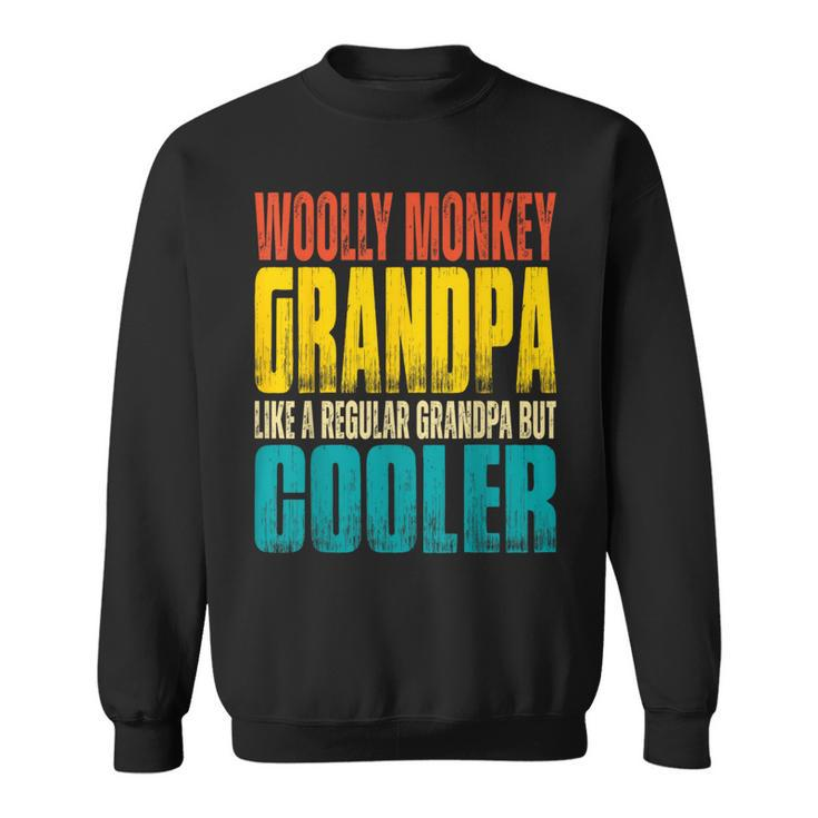 Woolly Monkey Grandpa Like A Regular Grandpa But Cooler Sweatshirt