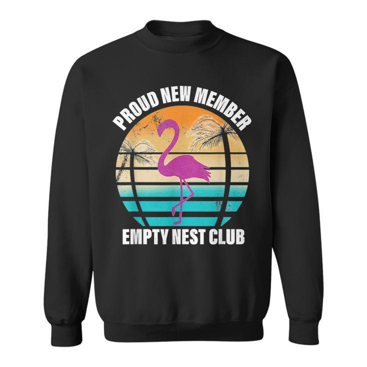 Worn Style Empty Nest Club Gift For Parents Empty Nesters  Sweatshirt