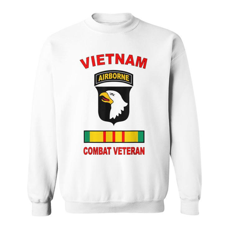 101St Airborne Division Vietnam Veteran Combat Paratrooper Sweatshirt