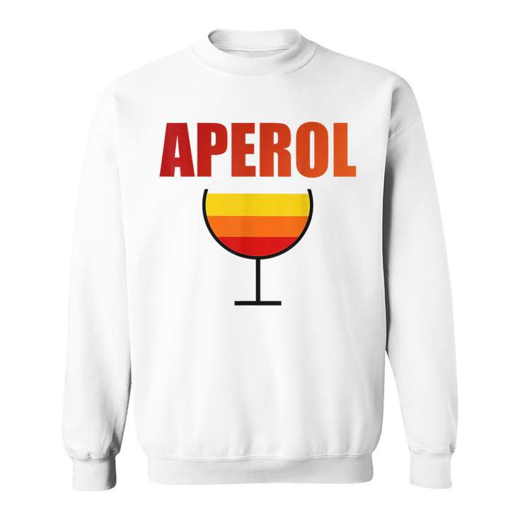 Aperol Spritz Love Summer Malle Vintage Drink  Summer Funny Gifts Sweatshirt