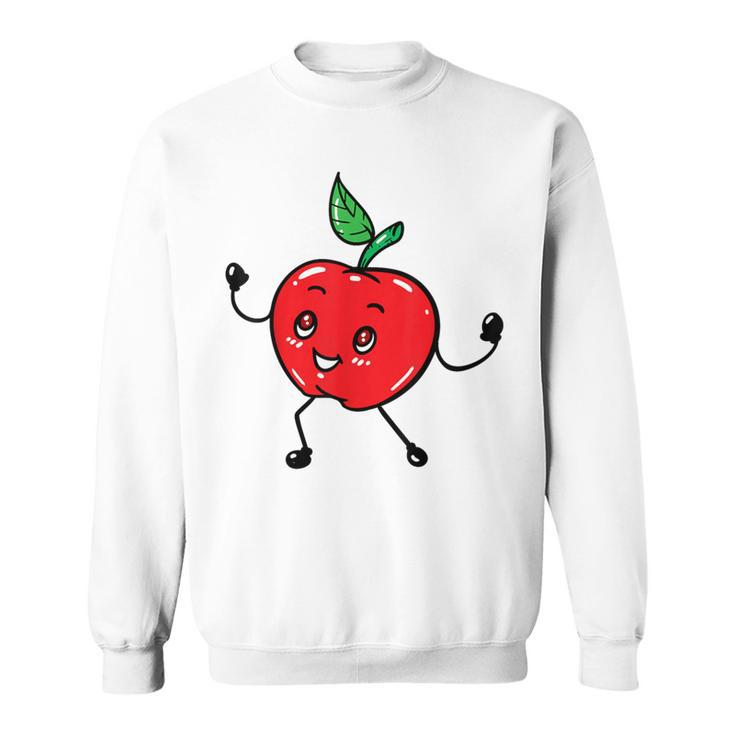 Apple Fruit For Apple Lovers Fruit Themed Sweatshirt