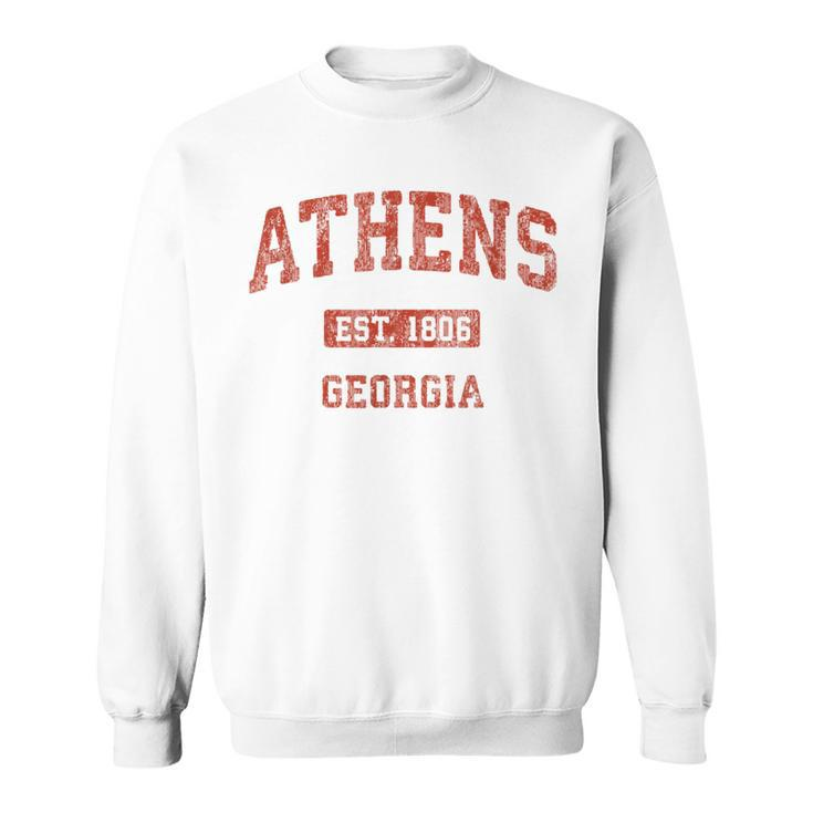 Athens Georgia Vintage Athletic Sports Sweatshirt