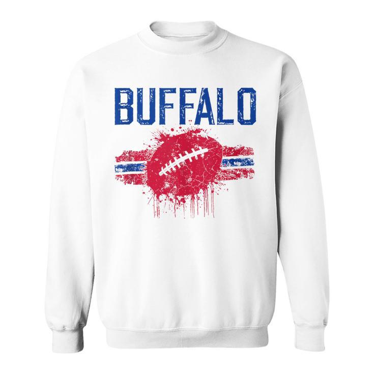 Buffalo Fan Retro Vintage Sweatshirt