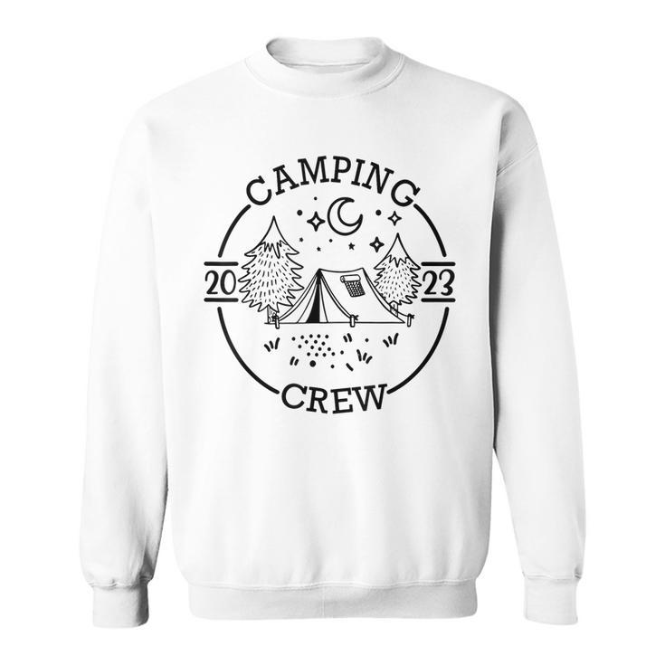 Camping Crew Making Memories 2023 Family Camping Trip Sweatshirt