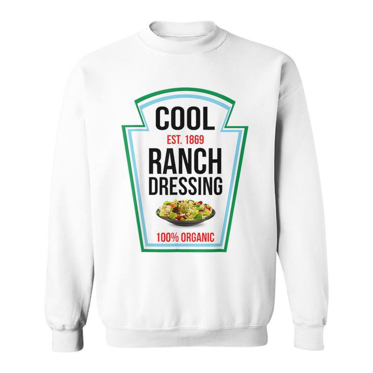 Cool Ranch Dressing Bottle Label Halloween Family Matching Sweatshirt