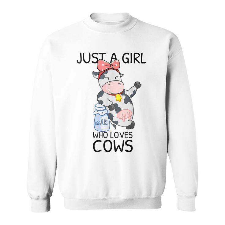 Cowgirl Cow Print Pink Bandanas Gifts For Women Girls Kids Sweatshirt