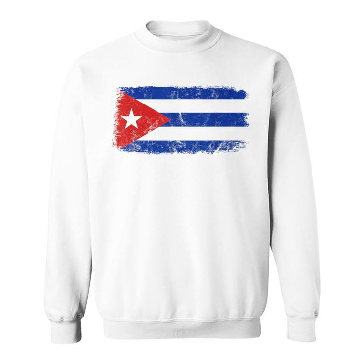 Cuban Flag Cuba Pride Cuba Travel Proud Cuban Cuba Flag Sweatshirt